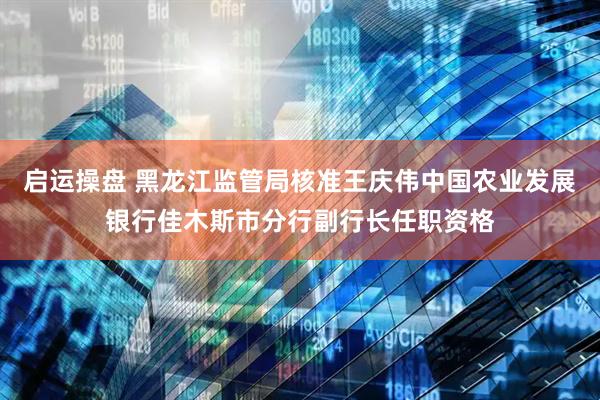 启运操盘 黑龙江监管局核准王庆伟中国农业发展银行佳木斯市分行副行长任职资格